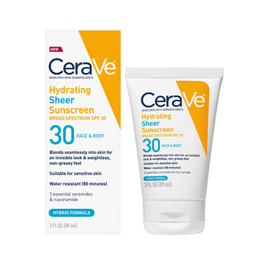 Cerave Hydrating Sheer Sunscreen