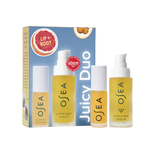 Osea Juicy Duo Gift Set - Hyaluronic Lip Oil Booster & Undaria Algae™ Body Oil