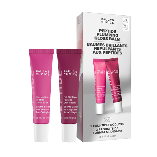 Paula's Choice Pro-Collagen Peptide Gloss Lip Balm DUO