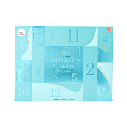 Ulta Glisten & Glow Holiday Skincare Advent Calendar -12 pc