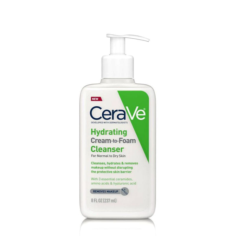 CeraVe Cream-to-Foam Facial Cleanser
