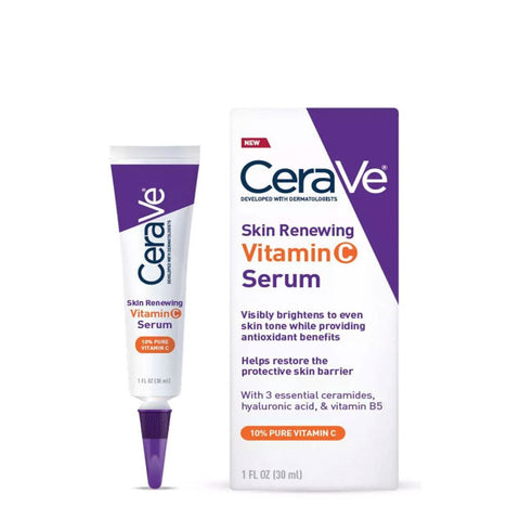 CeraVe Skin Renewing Vitamin C Serum with Hyaluronic Acid
