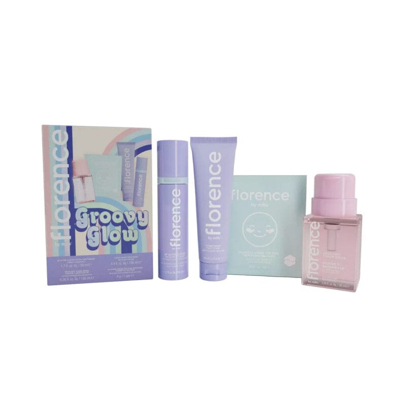 Florence by mills Groovy Glow Skincare Set - 4pc