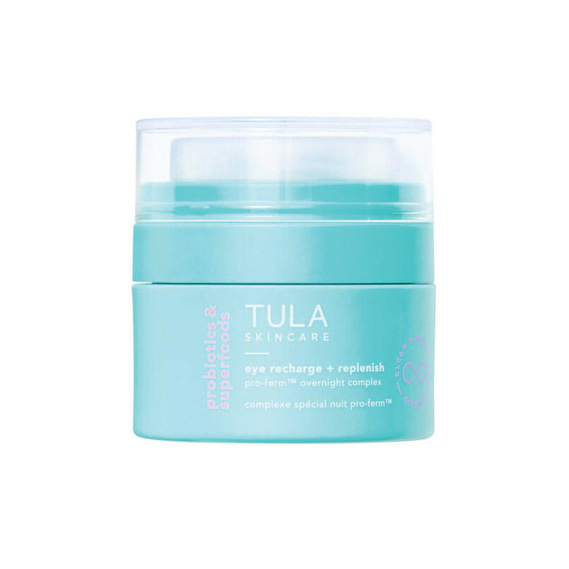 TULA eye recharge + replenish  Pro-Ferm™ overnight complex