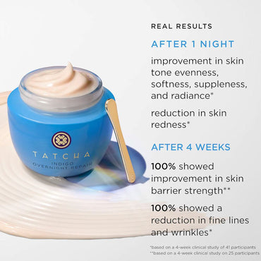 Tatcha Indigo Overnight Repair Serum in Cream Treatment